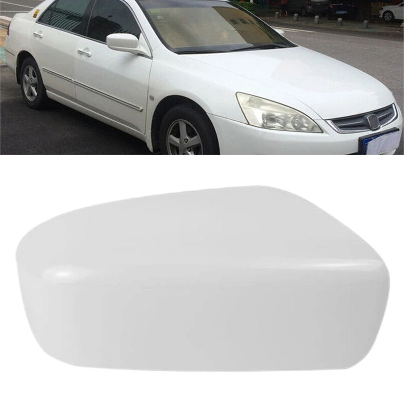 

Задняя крышка для зеркала заднего вида с правой стороны, задняя крышка 76201-SDC-A11 76201-SDC-H01, подходит для Honda Accord 2003 2004 2005 2006 2007, Белый ABS