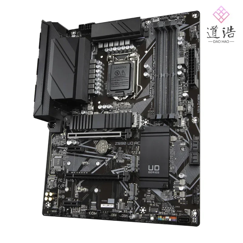 For Z590 UD AC Motherboard 128GB DP M.2 LGA 1200 DDR4 ATX Z590 Mainboard 1 S4720c6870c8146ba8515e50779ae751d9