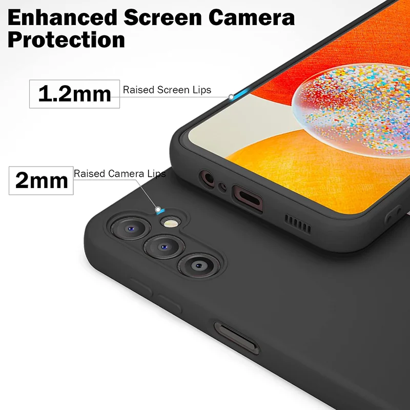 Shockproof Silicone Protection Phone Case - Durable Back Cover