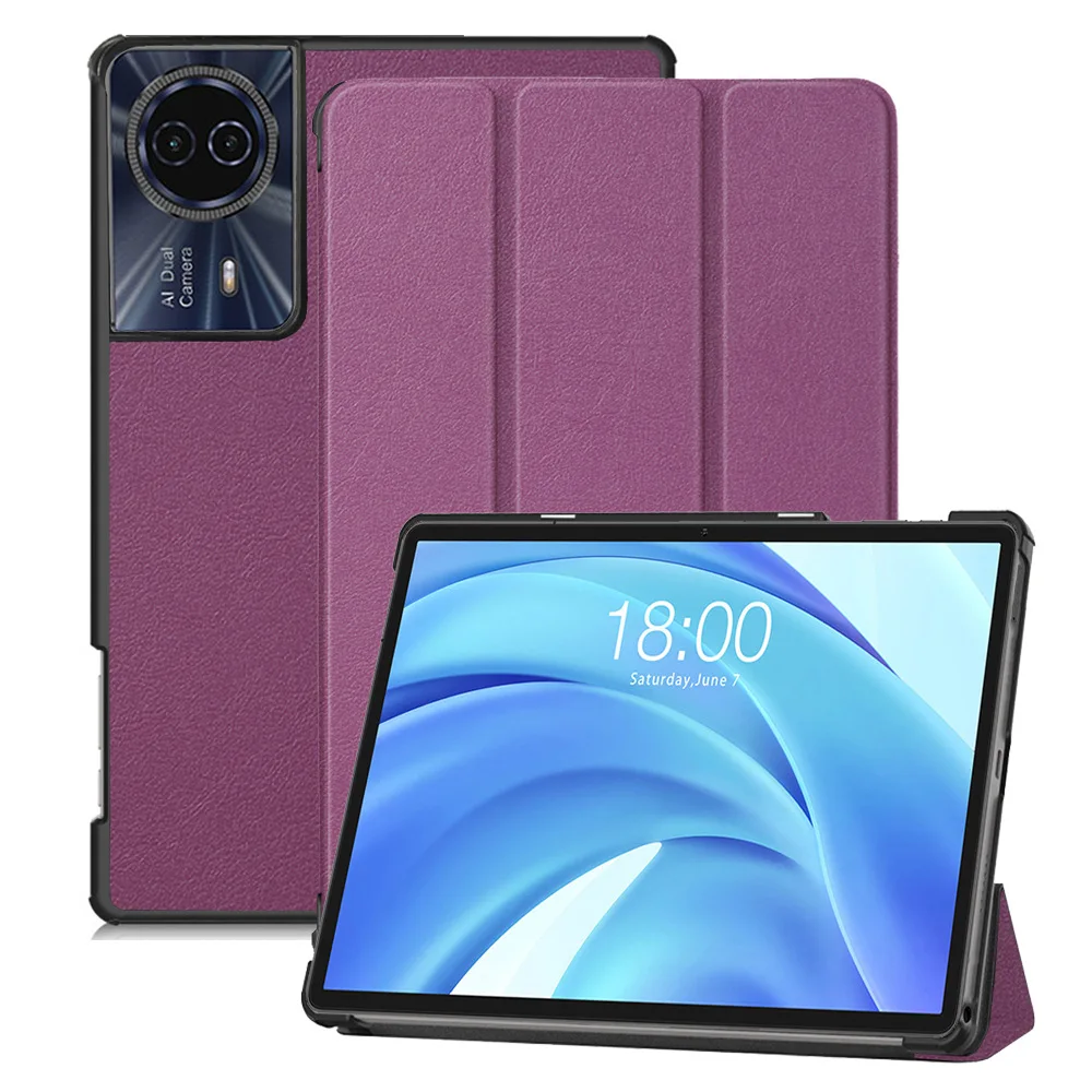 Premium Tri-Fold Flip Stand Smart Tablet Cover