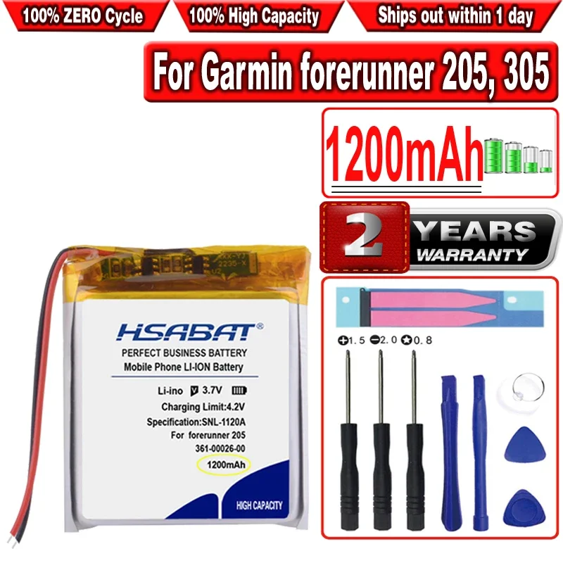 High-Performance Replacement Battery for Garmin Wearables and Devices
