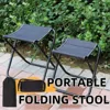 Outdoor Portable Folding Pocket Travel Camping Train Subway Queue Car Lightweight Mini Stool Fish Stool Leisure Stool Supplies 1