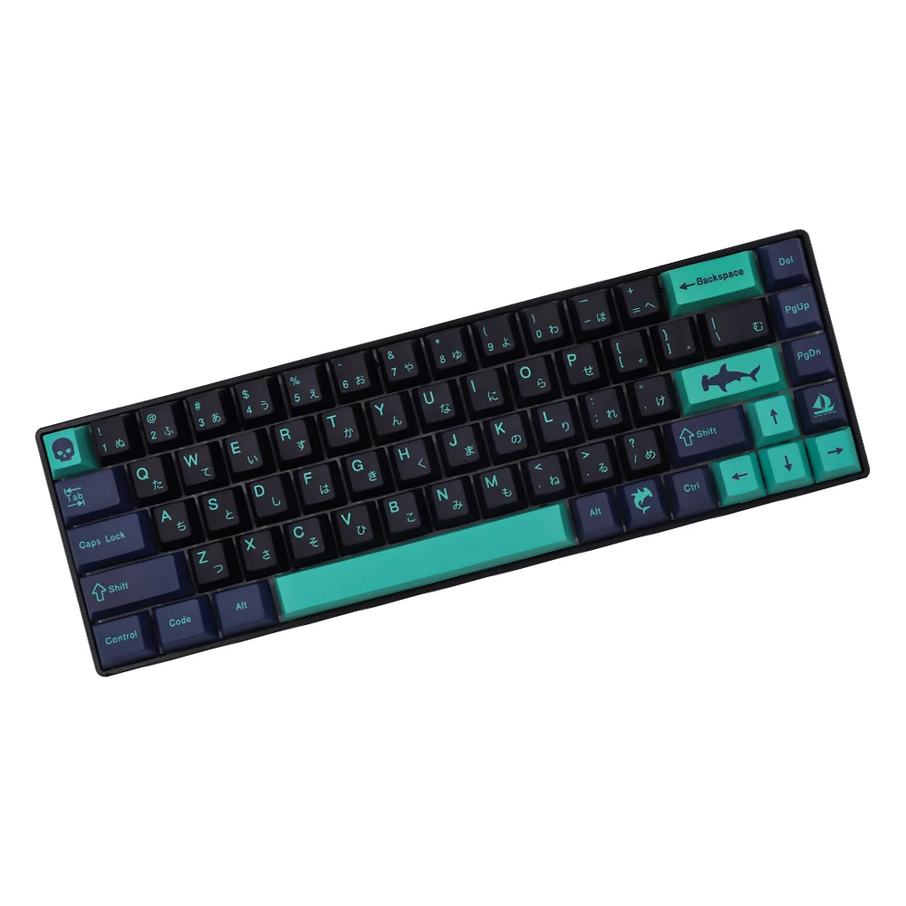 Chaves Gmk Hammerhead Keycaps Cereja Perfil Inglês Japonês Keycap Pbt Tintura Sublimação Teclado Keycap para mx Switch 1.75u 148 - Imagem 3