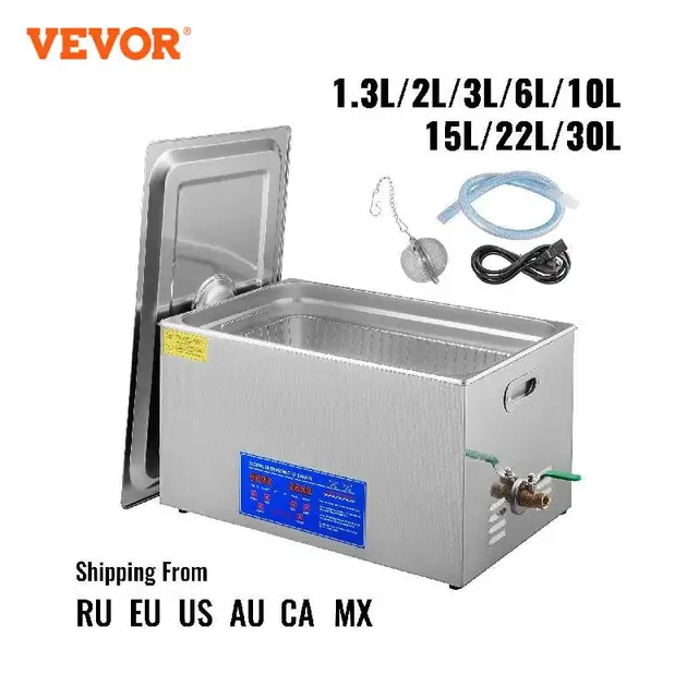 VEVOR 12L Cuve de Fermentation Acier Inox, Stockage de Brassage Bouilloire,  Kit De Brassage, Distillateur, Usage Professionnel Ou Domestique