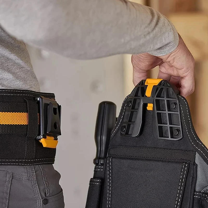 TOUGHBUILT TB-CT-104 초대형 도구 키트 어깨 끈이있는 전기 기사 특수 벨트 버클 도구 보관 가방