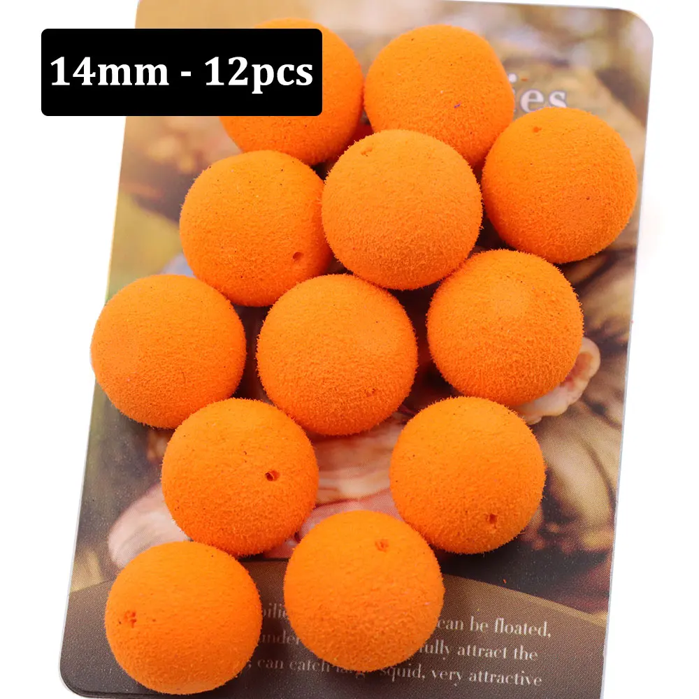 Orange-14mm-12pcs