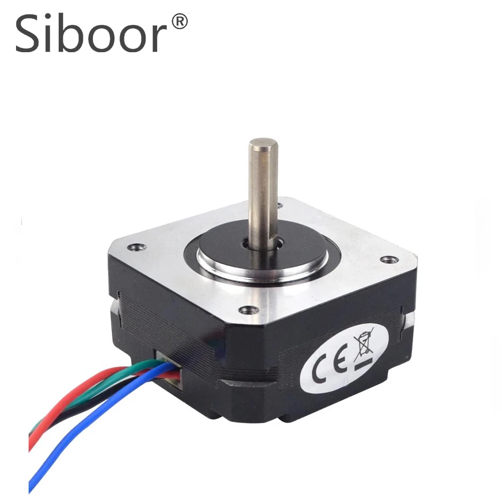 Nema 17 Stepper Motor Small Short Body 16Ncm 1A Nema17 Step Motor 4-Lead 17HS08-1004S Motor for CNC Extruder 3D Printer Motors nema 17 stepper motor small short body 16ncm 1a nema17 step motor 4 lead 17hs08 1004s motor for cnc extruder 3d printer motors