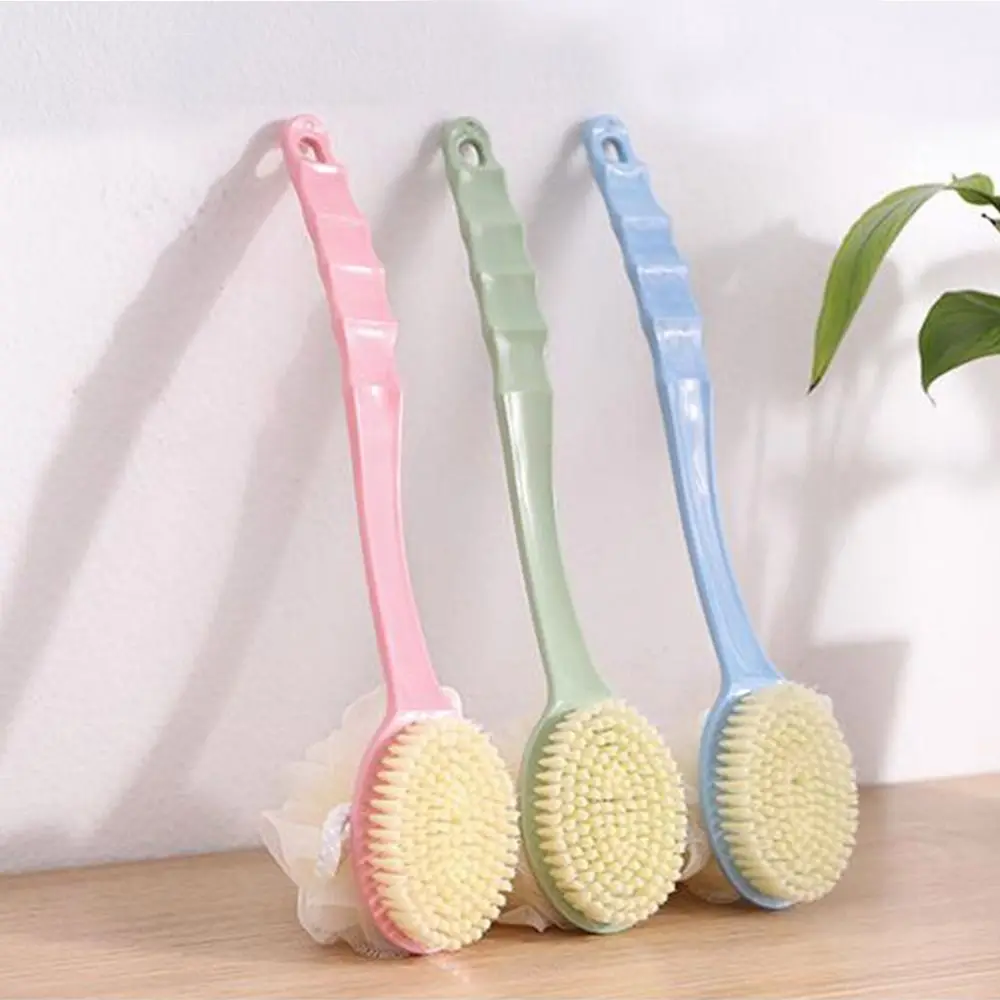 Long Handle Shower Body Brush Back Scrubber Anti Slip with Hanging Hole for Body Cleaning Tools 4