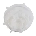 6pcs round white