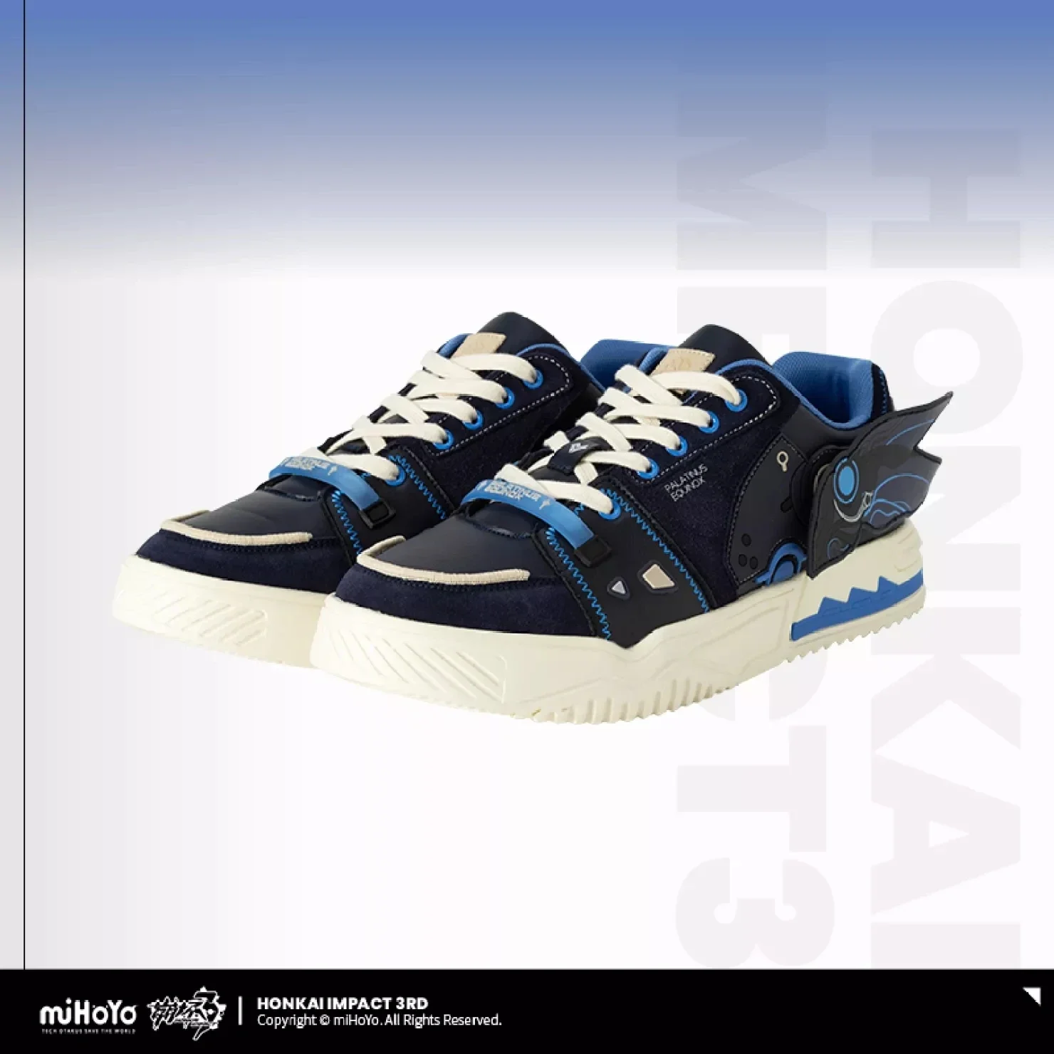 

3D Game Honkai Impact 3 Cosplay Themed Sneakers Kiana Durandal Cow Leather Sports Shoes Anime Adult Couple Xmas Gift 35-45 Size