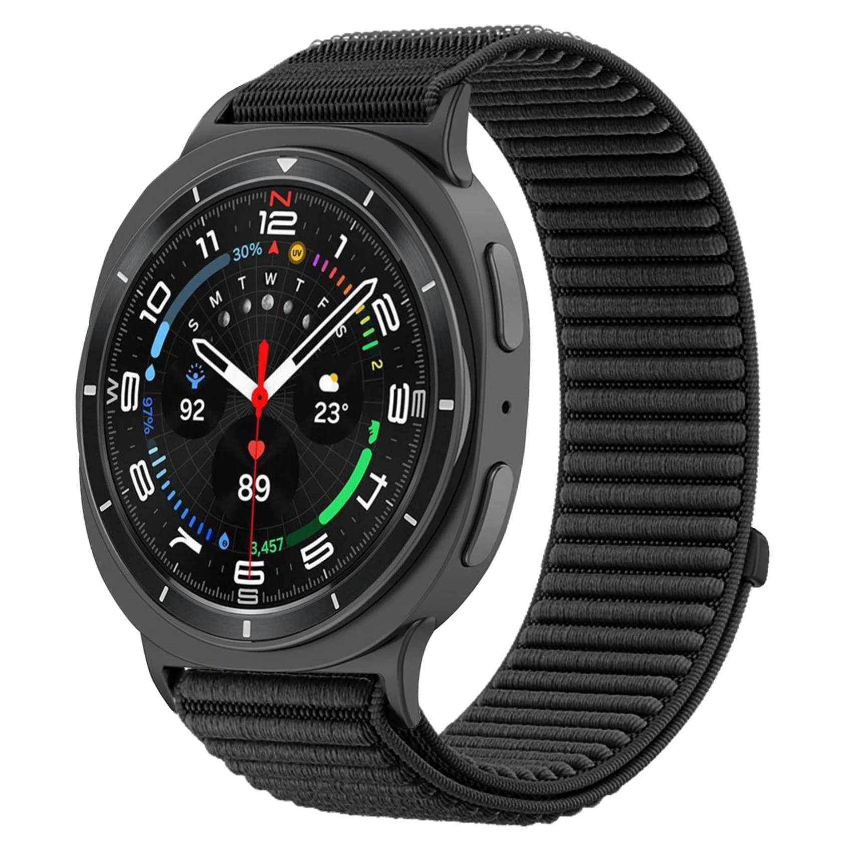 Nylon Adjustable Replacement Strap for Smartwatch - Versatile Band Accessory