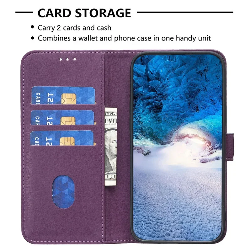 Versatile Leather Wallet Flip Case - Premium Protection