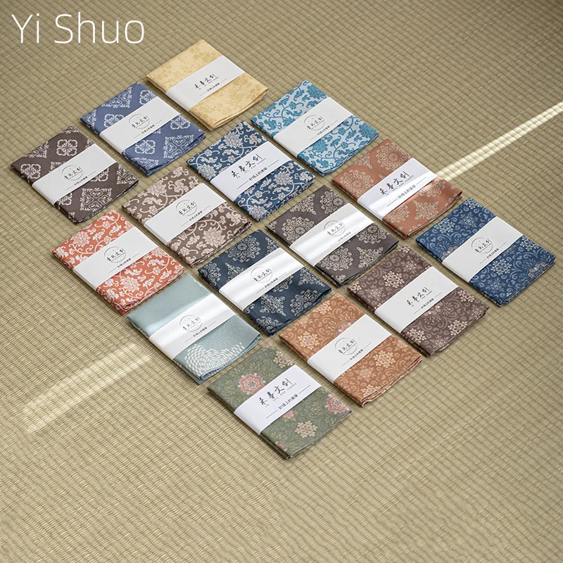 Suede Tea Towel Tea Cloth Rag Light Luxury Chinese Pot Towel Tea Pad Kung Fu Accessories Napkins