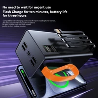 ONEPLUS 500000mAh 120W High Capacity Power Bank Trendy 4 in 1 Wires Fast Charging Portable Battery Charger for iPhone Samsung - Image 5