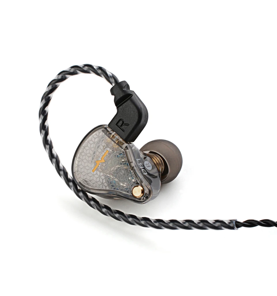 2021 NiceHCK DB1 HIFI In Ear Earphone 10mm Dynamic Music DJ Running Sport IEM Earbud Studio Earplug 0.78mm 2Pin Detachable