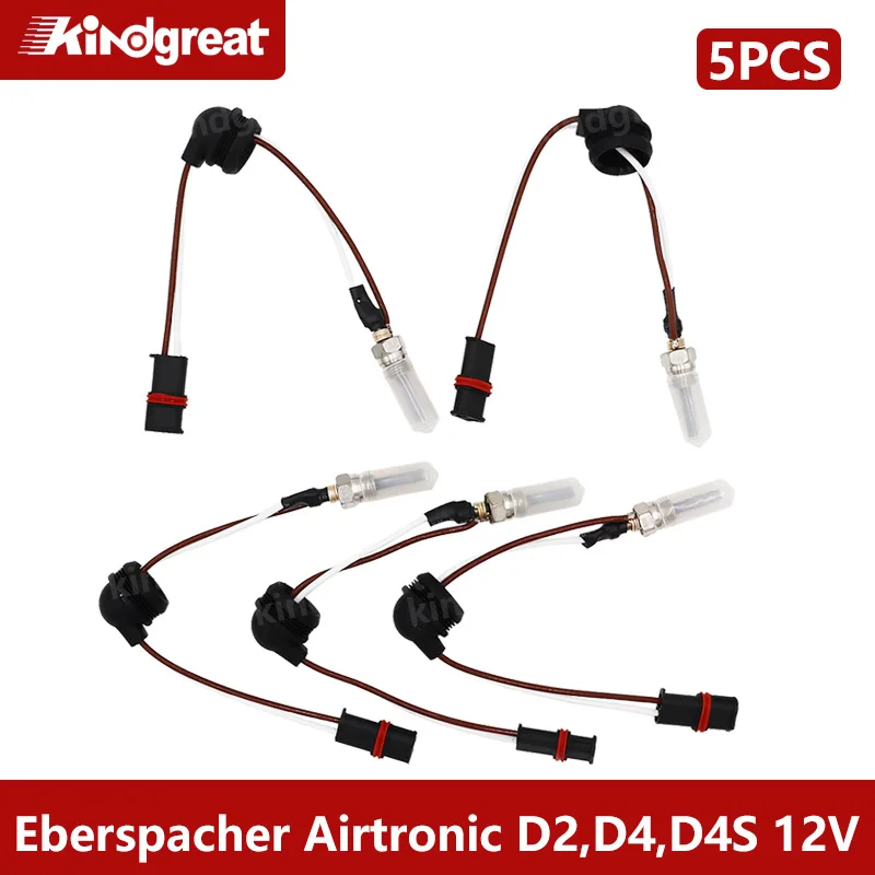 

5PCS For Eberspacher Airtronic D2,D4,D4S 12v Trailer Car RV Cabin Heater Diesel Air Heater Parts 252069011300 Cereamic Glow Plug