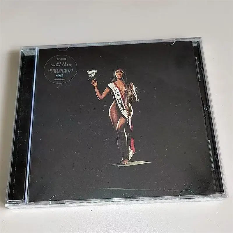 New Pop Music CD COWBOY CARTER Album Music Record Cosplay Compact Disc Walkman Car Soundtracks Box Party Music