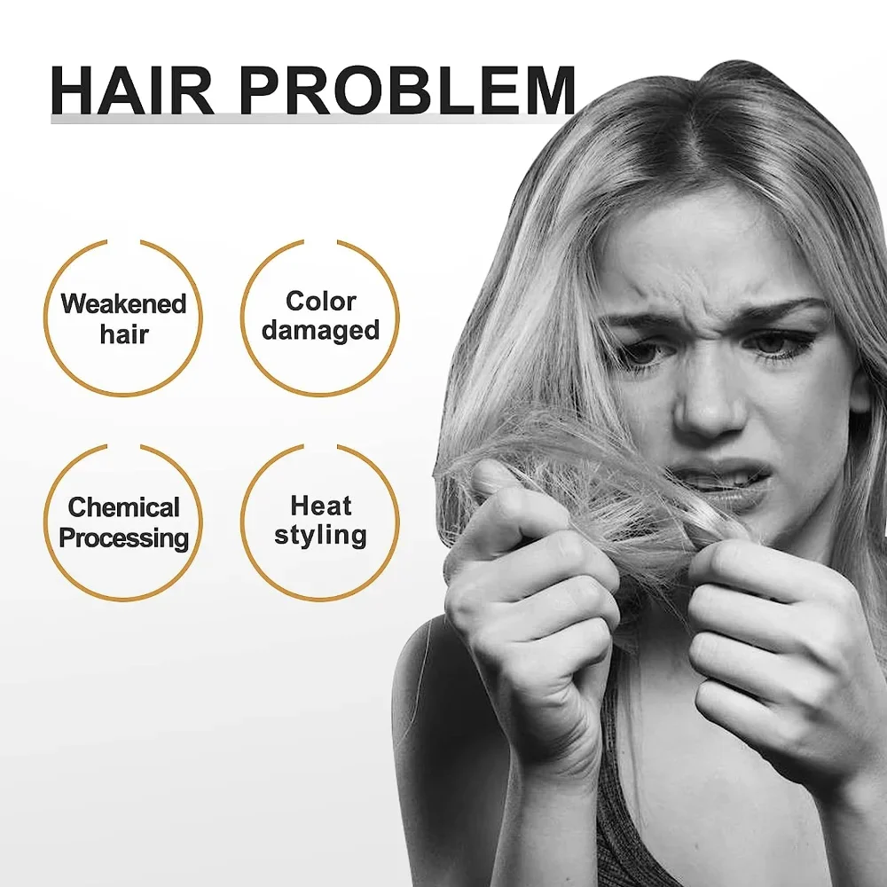 Fragrance Smooth Hair Care Essence Lotion A Touch of Smooth Hair Mask Lazy Person Wash-free Conditioner for Dry Damaged
