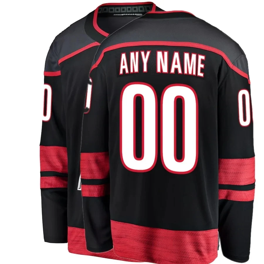 Famous brand Carolina ice hockey jerseys with embroidered men women youth #20 AHO #37 SVECHNIKOV #74 SLAVIN