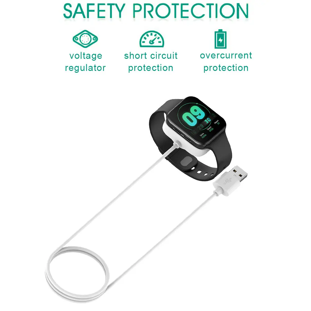 Oppo Watch USB Magnetic Fast Charging Dock Station Cable