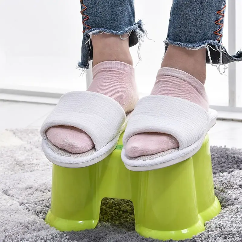 Cartoon Living Room Plastic Stool for Bathroom