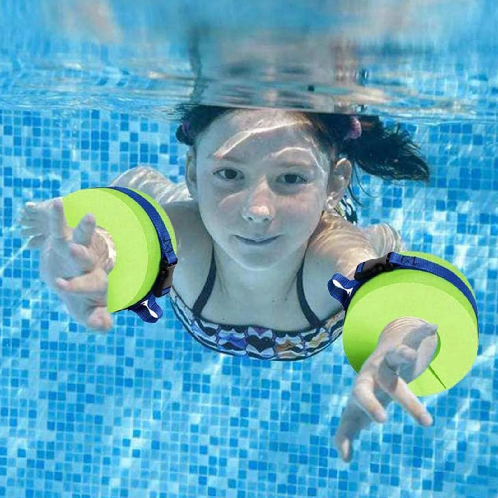 Foam Swim Cuffs Water Aerobics Equipment Float Ring Fitness Exercise 