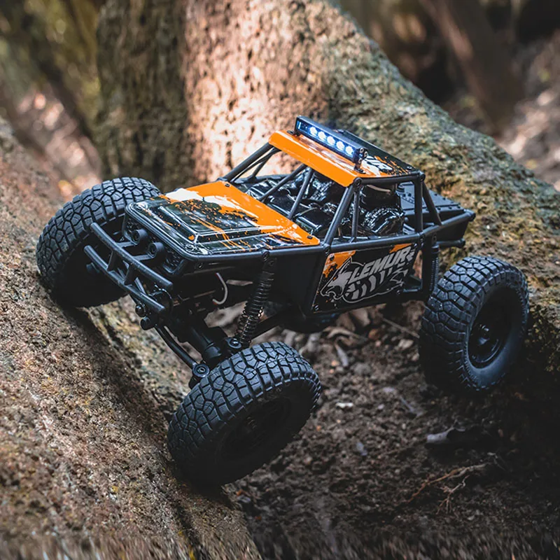FMS 1:24 Lemur RC Remote Control Four-Wheel Drive Cross-Country Climbing Model FCX24 Two-Speed Variable Speed Desktop Model RTR 5