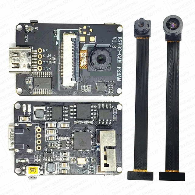 ESP32 Fisheye Camera Module with PSRAM (OV2640)