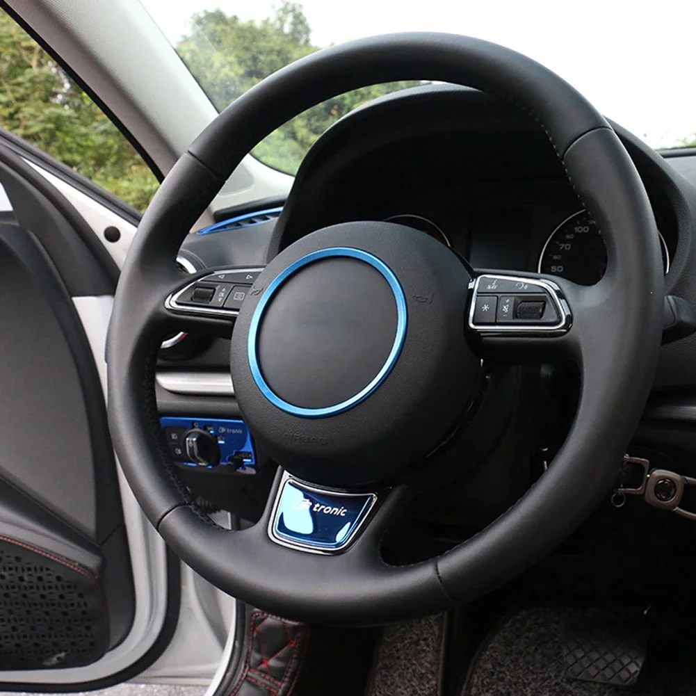 Premium Car Steering Wheel Decoration Ring Trim Cover Sticker