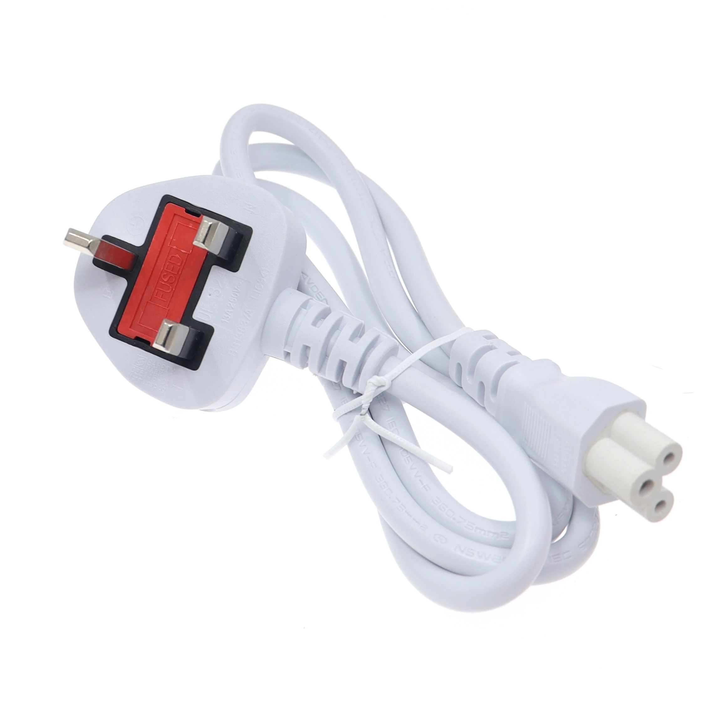 كابل طاقة IEC-320-C5 الى BS1363