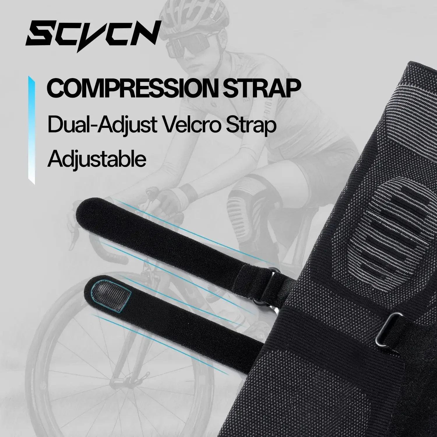 SCVCN Knee Brace Knee Pad Cycling Support Joint Pain Patella Protector Sports Guard Ligament Running Fitness Protection Tools