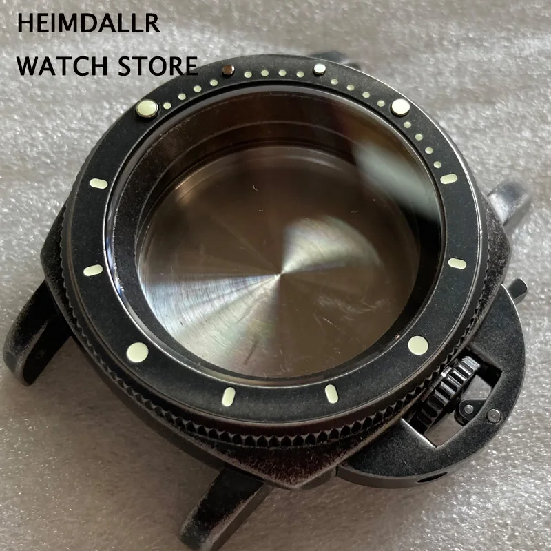 

Seiko Modify Parts Vintage Solid 42mm Stainless Steel Watch Case Sapphire Suitable For NH35/36 Movement 20Bar Water Resistant