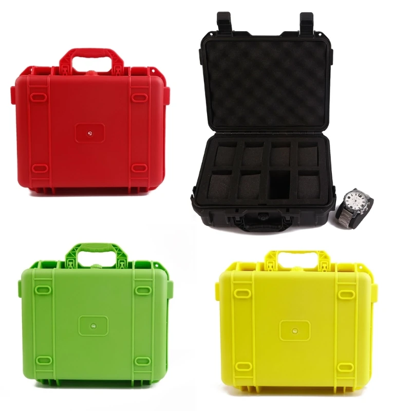8 Slots Plastic Box Watch Storage Case Handmade Cases Accessory