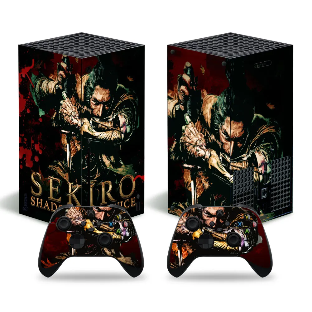 Sekiro Skin Sticker Decalcomania Cover Per Xbox Series X Console E 2 Controller Xbox Series X Skin Sticker Vinyl
