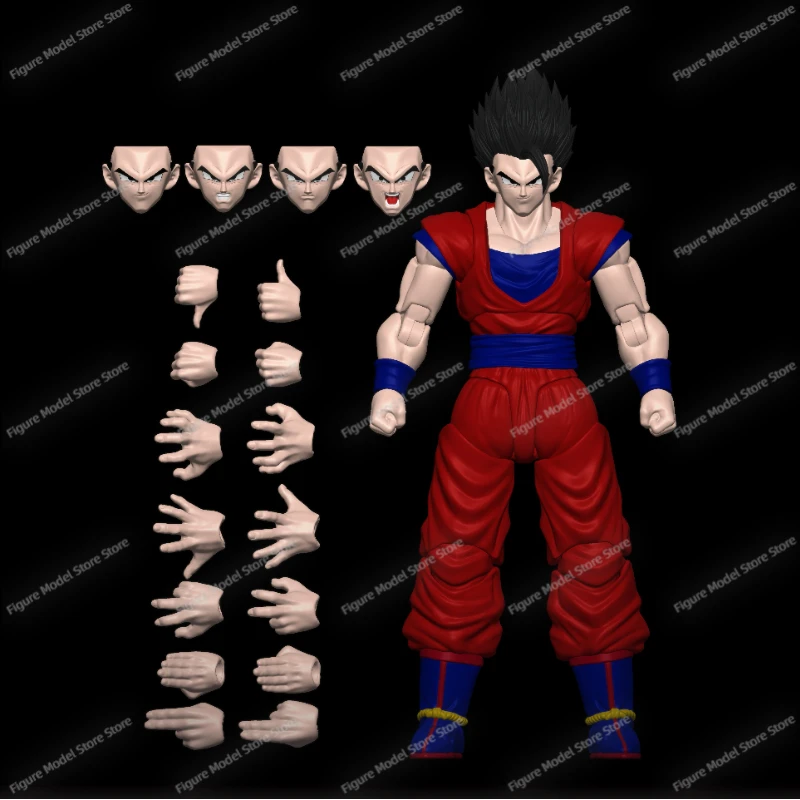 

Игрушки с черными отверстиями и игрушки OC, игрушки Dragon Ball SHF Super Saiyan SSJ Ultimate Son Gohan, Аниме фигурки моделей