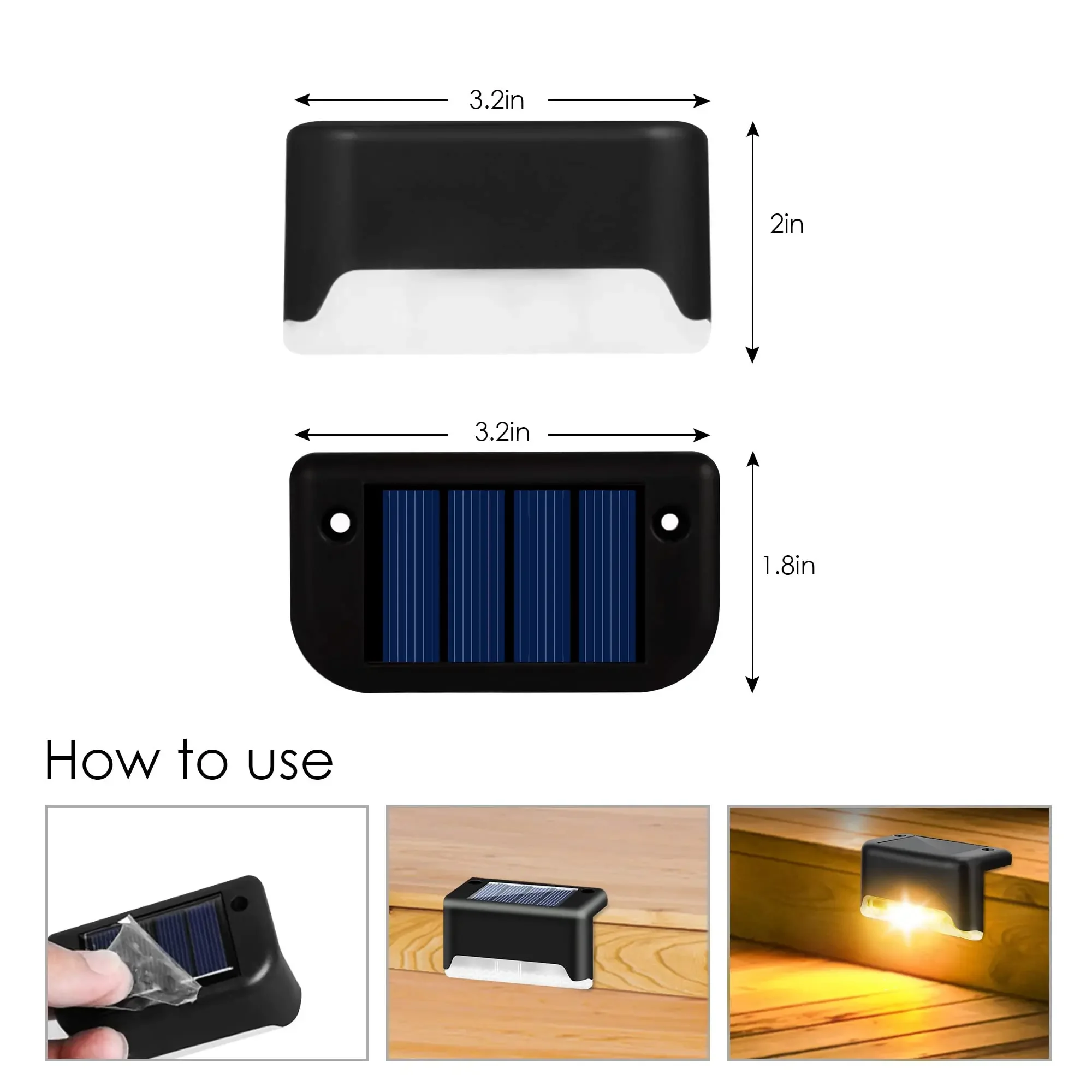 Solar Pool Side Lights 4-Pack, Color Changing Waterproof Light Up Swim U2013 Mega Mart Center