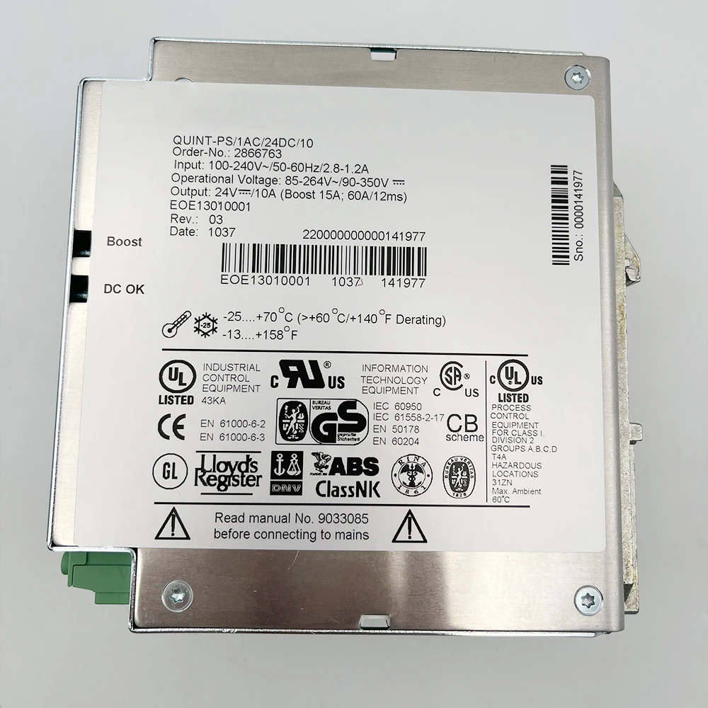 2866763 For Phoenix Power Supply QUINT-PS/1AC/24DC/10 7 2866763 For Phoenix Power Supply QUINT-PS/1AC/24DC/10 - Image 5