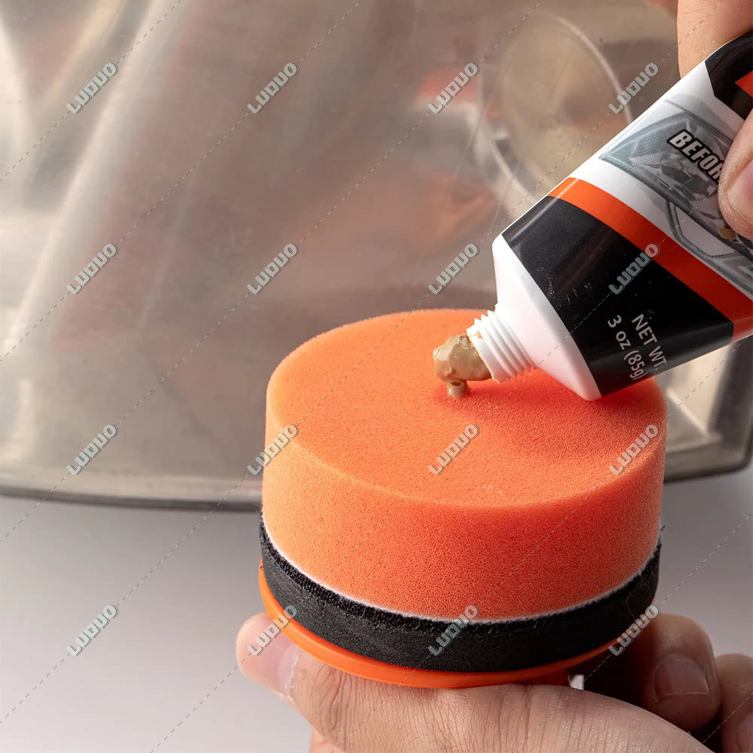Car Polishing Kit Headlamp Repair Kits Car Headlight Restoration Cleaning Paste Refurbish Paint Care Lens Polish Polisher car polishing kit