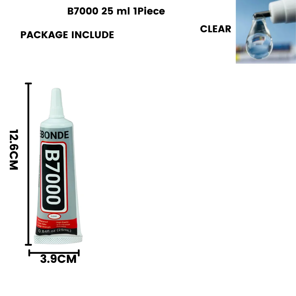 Multi-Purpose B7000 Strong Adhesive for DIY Repairs and Crafting