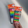 1pcs Fluorescent Color Sticky Notes PET Translucence Memo Pad Adhesive Planner Diary Stickers Office Index Post School F7059 3