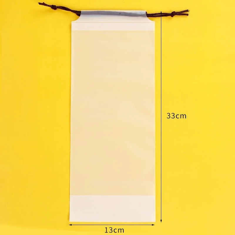 3PCS Umbrella Cover Bag Rain Umbrella Cover Waterproof Translucent Plastic Bag Reusable Portable Drawstring umbrella cover