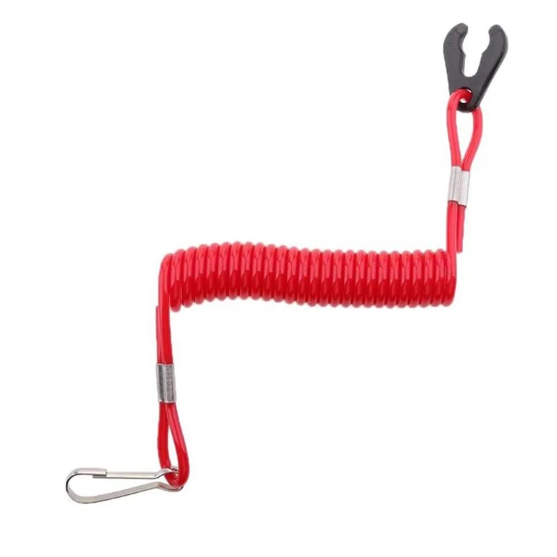 Engine Kill Switch Marine Outboard Engine Boat Motor Kill Stop Switch For Jet Ski 2-425hp Key Rope Reminder Rope Boatemergency Stop