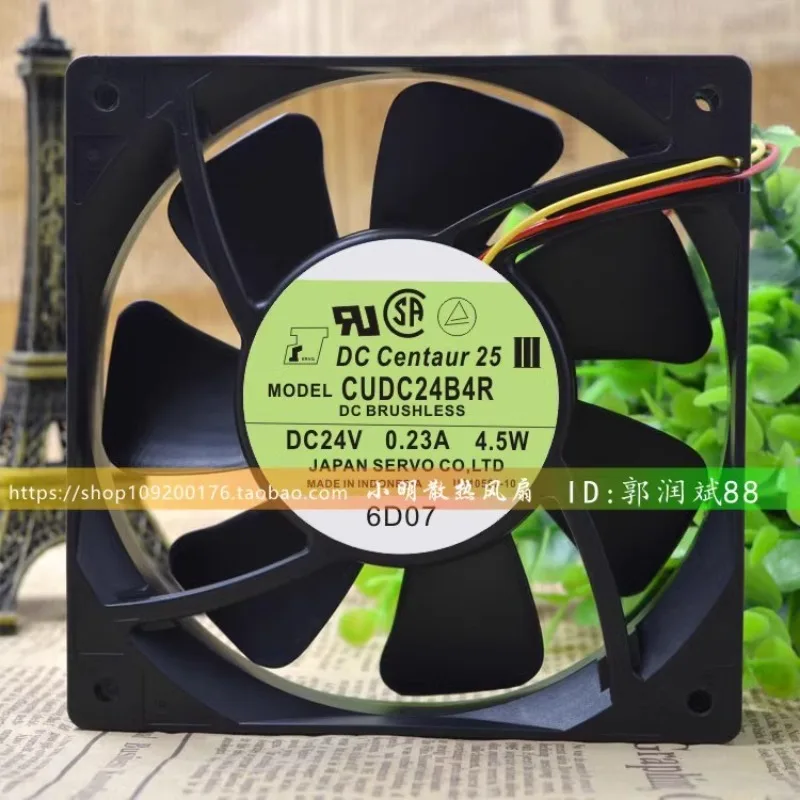 

Новый вентилятор кулера для процессора CUDC24B4/R/RS/Q/S/SQ/24 В 4,5 а Вт 12 см вентилятор охлаждения x 25 мм