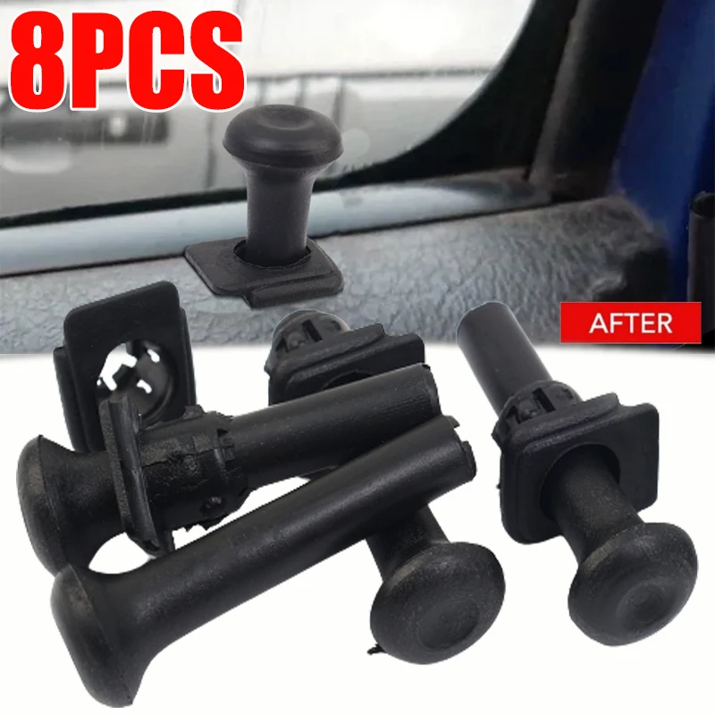 

Auto Car Security Door Lock Pins Universal Car Truck Interior Door Lock Knob Pull Pin for Golf Passat 191837187 Protective Cover