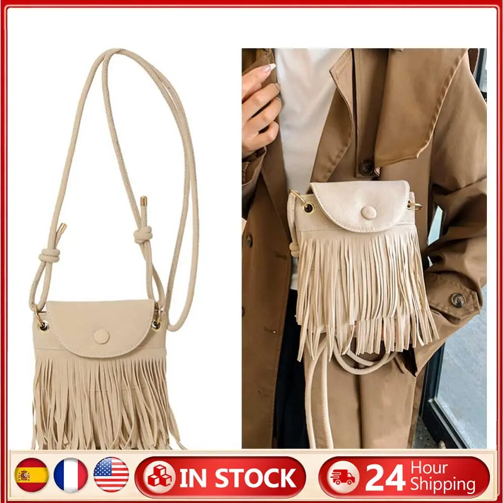 Women Leather Crossbody Shoulder Bag with Adjustable Strap