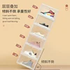 Installation-free Folding Shoe Box Transparent Brand New Acrylic Thickened Shoe Box Home Shoe Storage Supplies Sneaker Box 3