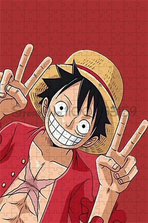 One Piece Puzzle - Joybox 3D Puzzle Volume 1 No 12 Monkey D Luffy (Sit –  Cherden's Doujinshi Shop