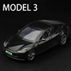 2024 NEW 1:32 FOR TESLA Model 3 Alloy Model Car Toy Diecasts Metal Casting Sound and Light Car Toys Vehicle 1
