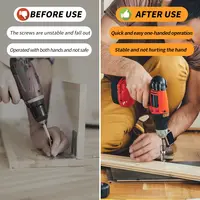Rafford Screw holder drill bit Phillips anti-drop screwdriver bit fixing clamp set suitable for electric drills, DIY repair. 5