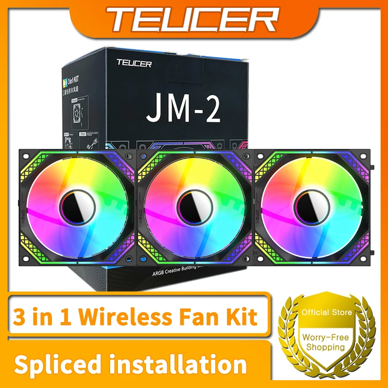 TEUCER JM-2 ARGB冷却ファンキット ミラーサイクルライト効果PWM